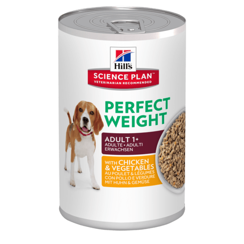 Hill’s canine blik adult perfect weight