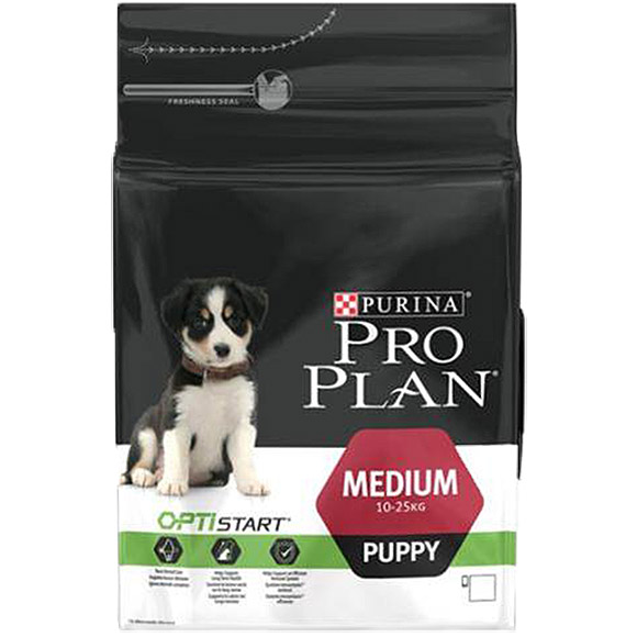 .Pro Plan medium puppy chicken.