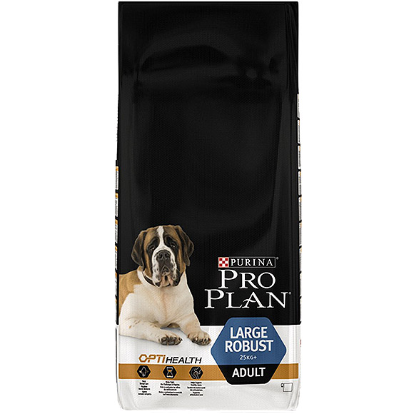.Pro Plan large robust adult chicken.